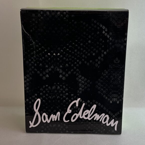 New In Box Sam Edelman Synthia Royal Blue Suede Sandals Size 8 - Picture 9 of 10